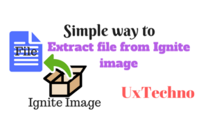 extract file from Ignite image