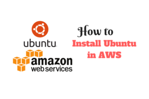 install Ubuntu in AWS